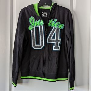⭐5/$15⭐ Justice 04 Zip Up Hoody
